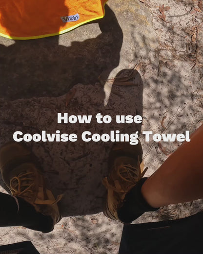 Coolvise Sun Shade, Sweat-Absorbing - Cooling Towel